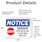 Signmission Safety Culture Sign, 14 in Width, Vinyl Decal, Rectangle OS-2PACK-NS-D-1014-L-10923 - alternate 2